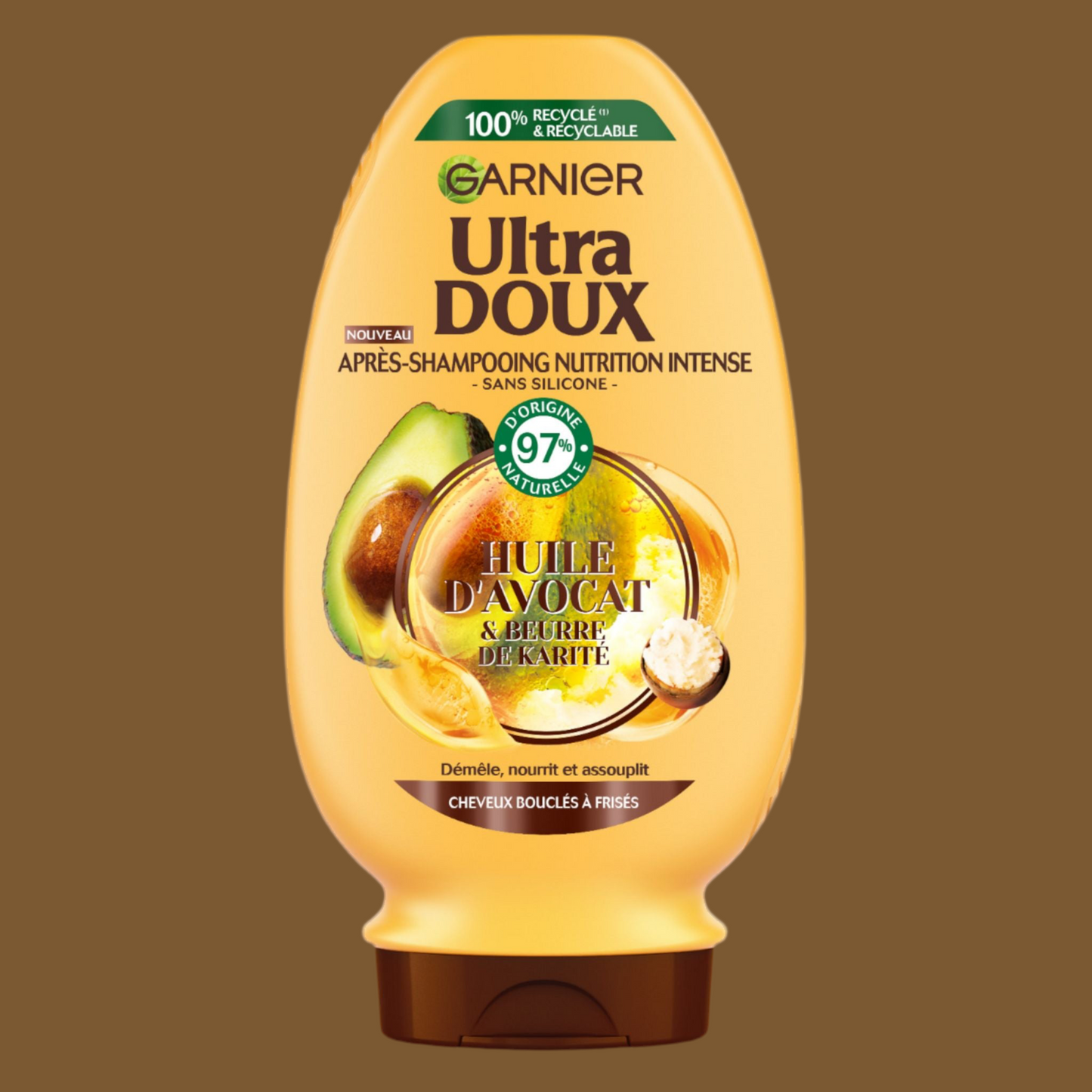 shampoing nutrition cheveux avocat karité ultra doux Garnier